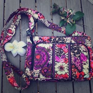 Vera Bradley floral crossbody
